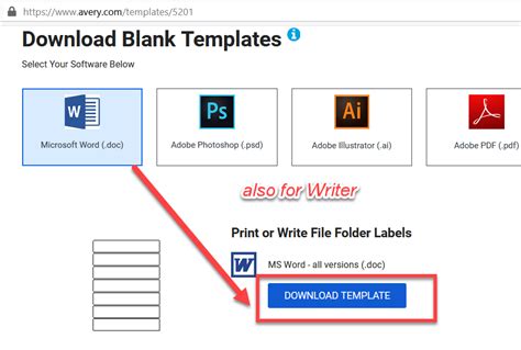 How to use Avery file folder labels 5201 in LibreOffice Writer - English - Ask LibreOffice