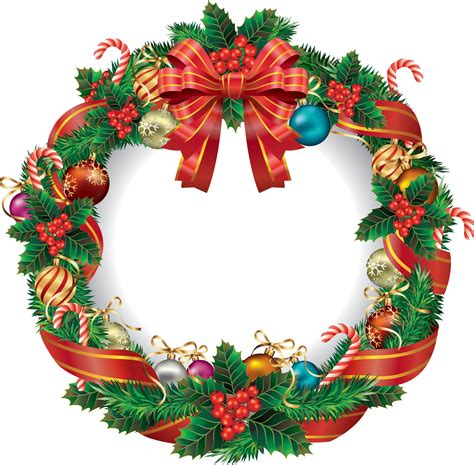 Christmas wreath. Vector Illustration. 1938099 Vector Art at Vecteezy