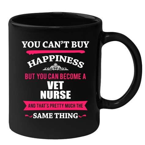 Mug for Vet Nurse Gift for Vet Nurse Black Mug Gift for | Etsy