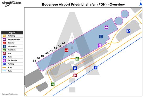 Friedrichshafen - Friedrichshafen (FDH) Airport Terminal Maps ...