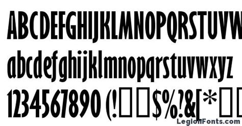 Gill Sans Bold Extra Condensed Font Download Free / LegionFonts