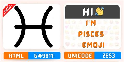 Pisces Emoji Copy Paste, ♓ Meaning | Unicode