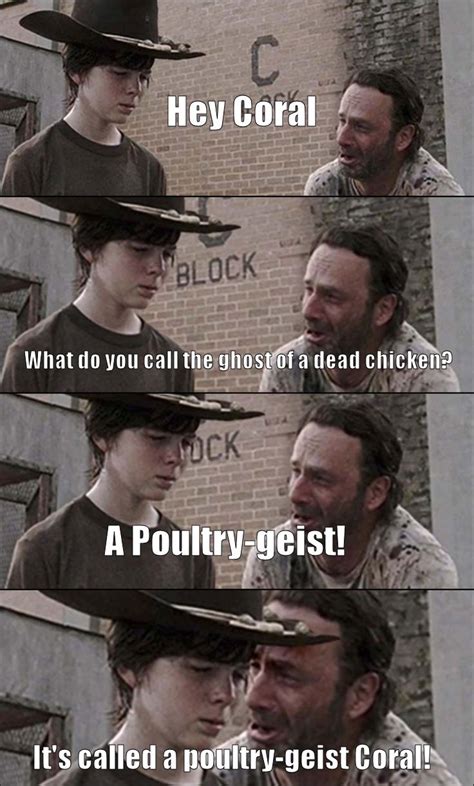 Walking Dead Memes Rick And Carl Coral