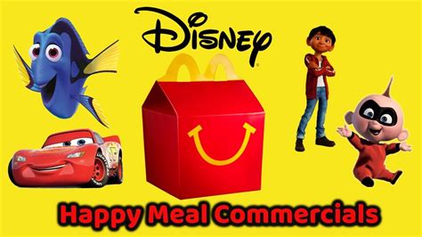 McDonalds Happy Meal commercial | McDonalds Happy Meal UK | Disney Happy Meal commercials - YouTube