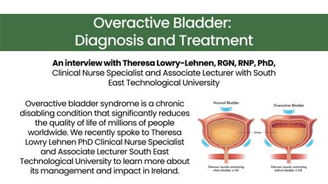 Overactive Bladder: Diagnosis and Treatment - Irish Pharmacy News