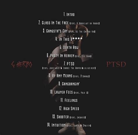 New Music: G Herbo – 'PTSD' (Feat. Chance the Rapper, Juice WRLD & Lil Uzi Vert) | HipHop-N-More