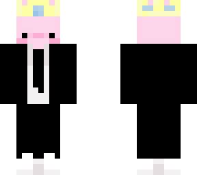 axolotl tuxedo cute | Minecraft Skins