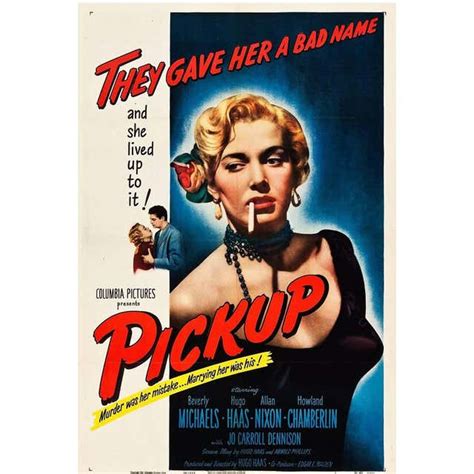 "Pickup" Film Poster, 1951 For Sale at 1stDibs