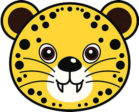 120+ Cheetah Face White Background Stock Illustrations, Royalty-Free ...