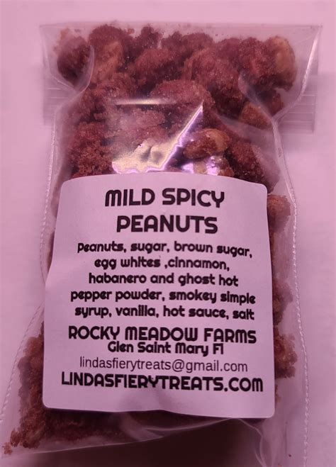 NUTS - Mild Spicy peanuts – Linda's Fiery Treats