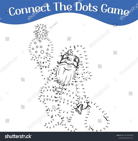 Connect Dots Draw Game Kids Puzzle Stock Vector (Royalty Free) 2172974047 | Shutterstock