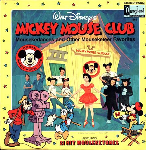 Walt Disney's Mickey Mouse Club Mousekedances and Other Mouseketeer ...