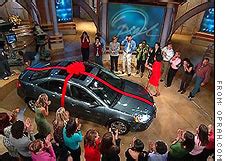 Winners of Oprah car give-away must pay up to $7,000 tax - Sep. 22, 2004