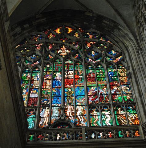 My Photos: Stained Glass Windows of St. Vitus Cathedral - Beads & Pieces