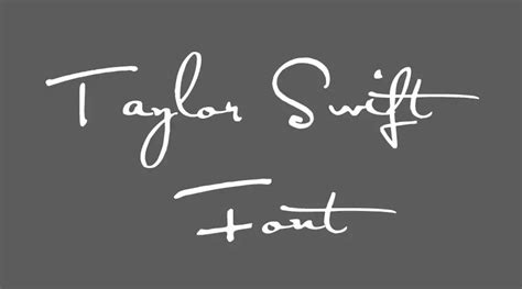 Taylor Swift Font Free | Dafont Online