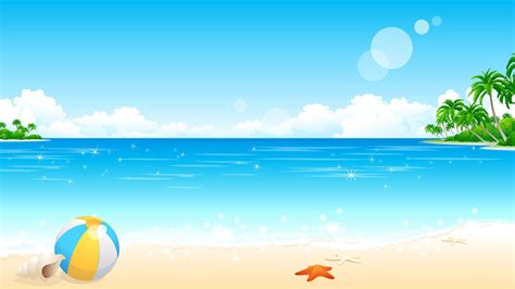 Beach Cartoon Wallpapers - Top Free Beach Cartoon Backgrounds - WallpaperAccess