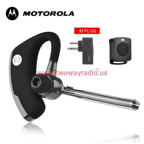 Motorola Walkie Talkie M-head Wireless Bluetooth Headset two way radio ...