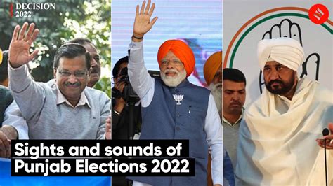 Sights and sounds of punjab elections 2022 assembly polls-The Indian Express