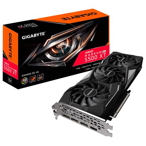 Gigabyte Radeon RX 5500 XT GAMING OC 4G (GV-R55XTGAMING OC-4GD) - Achat ...