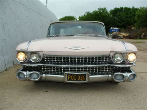 1959 CADILLAC SERIES 62 CONVERTIBLE- PINK. CALIFORNIA CAR IN TEXAS for sale in Dallas, Texas ...