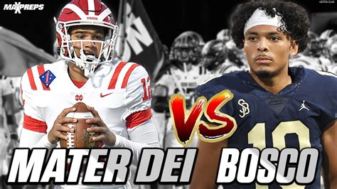 Mater Dei vs St John Bosco EPIC REMATCH for National Supremacy 👀 🔥 🏈 | FULL GAME HIGHLIGHTS 🎥 ...