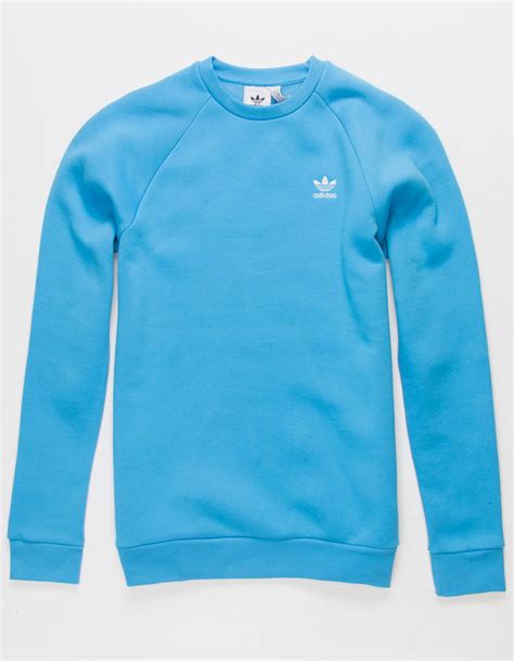 ADIDAS Essential Mens Crewneck Sweatshirt - SPEED BLUE | Tillys