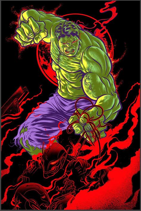 "Hulk" by Zombie Yeti | Hulk marvel, Hulk art, Hulk