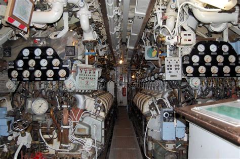 Submarine engine room stock photo. Image of military, interior - 9706344