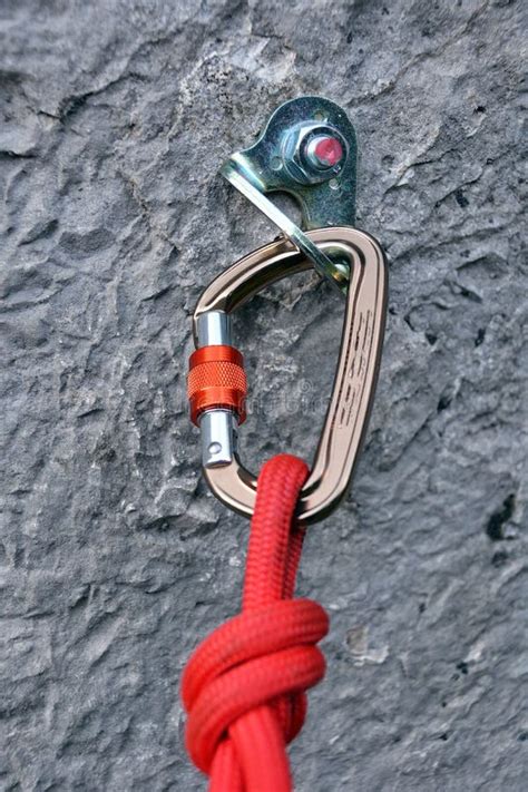 Rock climbing gear stock photo. Image of activity, closeup - 42149202