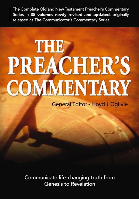 The Preacher's Commentary, Complete 35-Volume Set: Genesis – Revelation ...