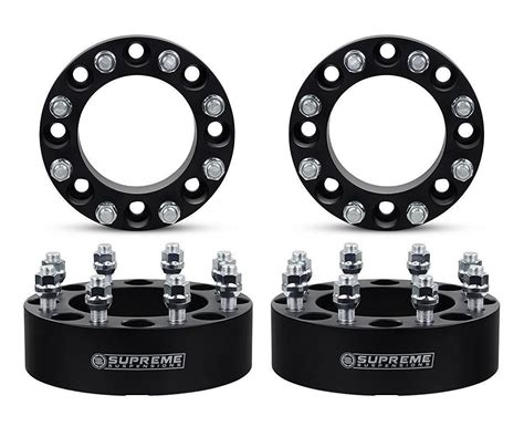 Fits 2010-2014 DODGE RAM 2500 2WD 4WD 2" Wheel Spacers Supreme Pro Full 4x Kit - Wheel Spacers