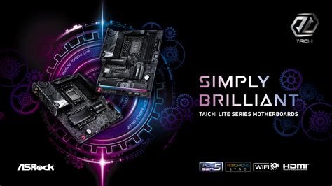 Lighter! Better! ASRock Launches Taichi Lite Series Motherboards ...