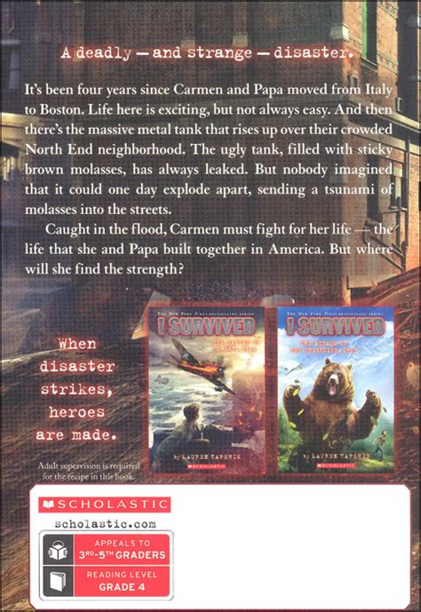 I Survived the Great Molasses Flood, 1919 | Scholastic Paperback ...