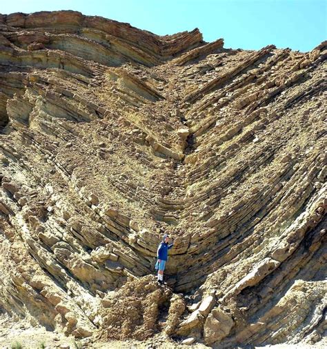 Syncline Folds - California | Geology In