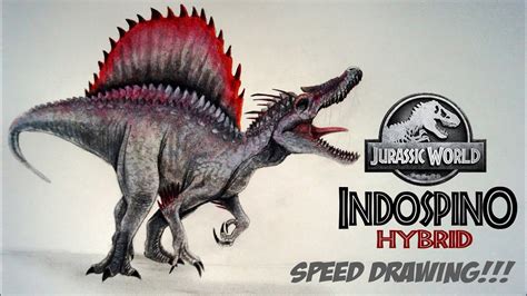 Drawing A Hybrid Dinosaur Spinosaurus Indominus Rex Full Body Hybrid | Porn Sex Picture