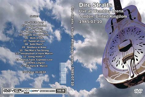 Dire Straits - Live at Wembley Arena 1985 DVD - Rare Rock Dvds