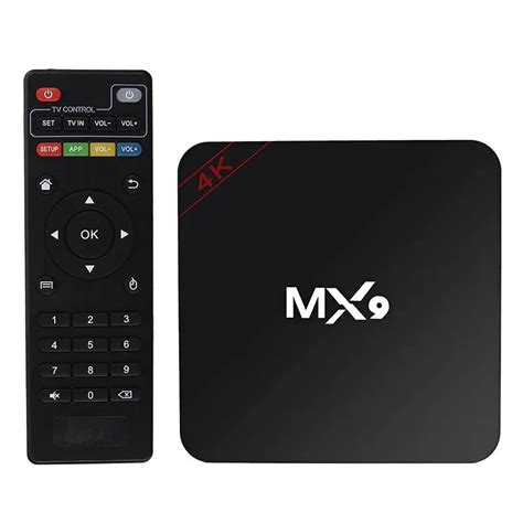 Android 6.0 TV BOX MX9 Smart TV BOX RK3229 Quad core Ram1G Rom8G 2.4GHZ ...