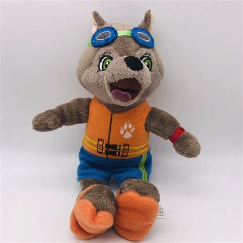 10” Wiley Wolf Swimming Great Wolf Lodge Plush With Sandals And Water ...