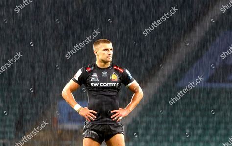 Henry Slade Exeter Chiefs Pouring Rain Editorial Stock Photo - Stock Image | Shutterstock