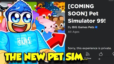 PET SIMULATOR 99! - YouTube