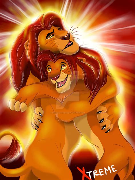 The Lion King - Mufasa and Simba forever by Diego32Tiger on DeviantArt