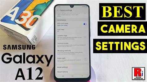 Samsung Galaxy A12 Best Camera Settings 2022 l Samsung Galaxy A12 ...