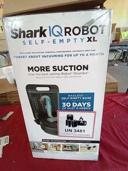 Shark IQ Robot Self-Empty XL - Sierra Auction Management Inc