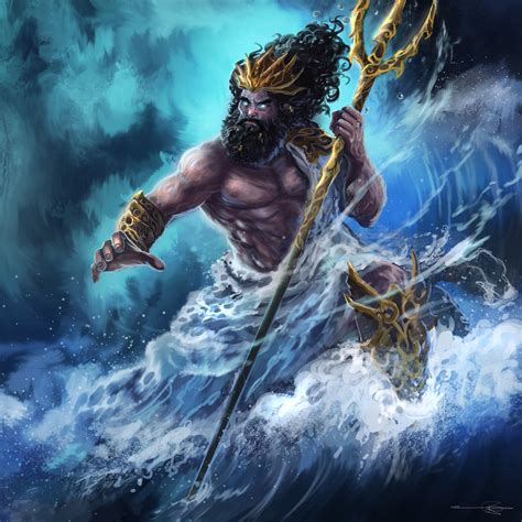 Poseidon | Tatuaggio greco, Mitologia greca, Mitologia