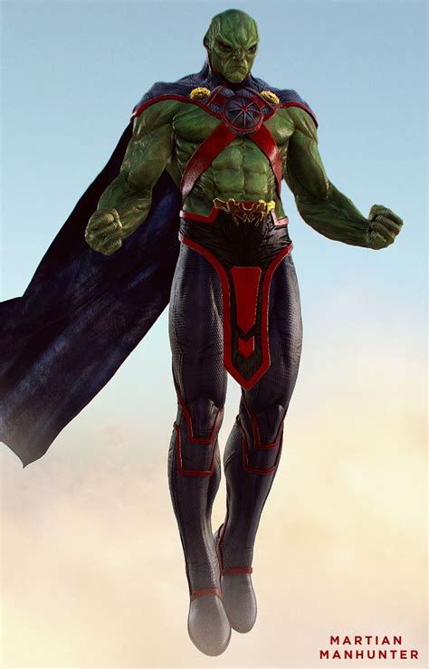 We've got a really cool character illustration of DC Comics' Martian ...