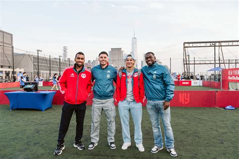 PHOTOS: RBNY Players Attend Red Bull Four-2-Score Event | New York Red ...