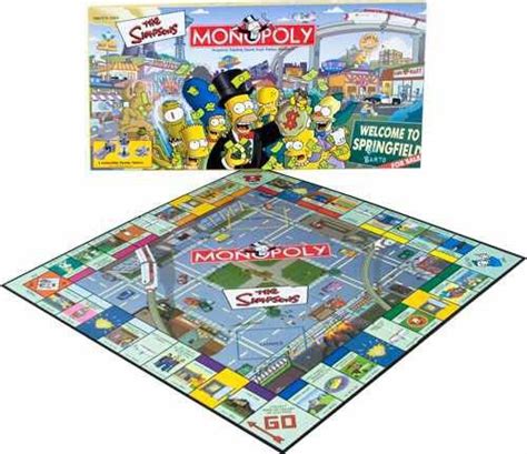 The Simpson's monopoly | Monopoly, Monopoly game, The simpsons