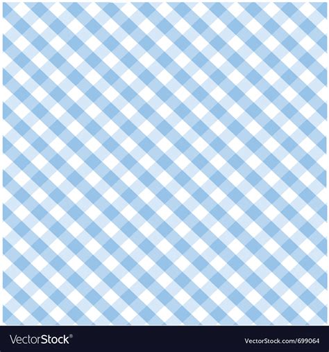 Seamless blue plaid pattern Royalty Free Vector Image