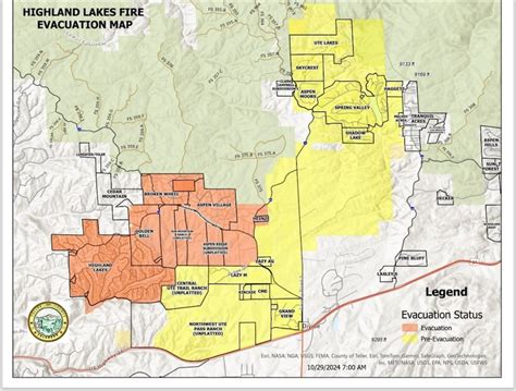 Highland Lakes Fire in Teller County 100% contained; evacuations lifted ...