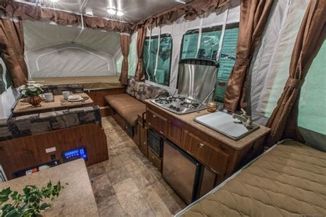 Pop Up Camper Interior | Tent Trailer Interior - Best | Pop Up Camper Remodel | Pinterest ...